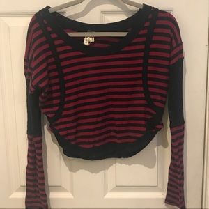free people long sleeve tee